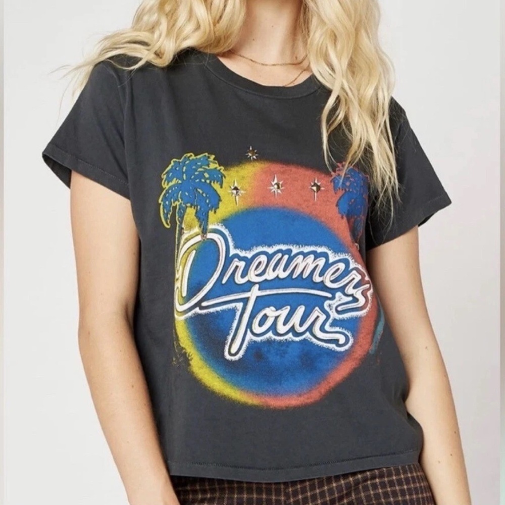 Daydreamers Dreamers Tour Studded Graphic Tee, size Small